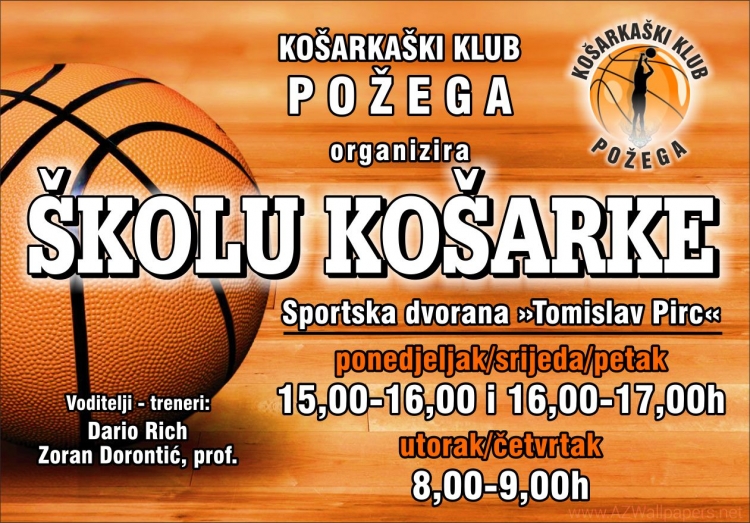 KK Požega organizira Školu košarke za dječake rođene 2006. i mlađe