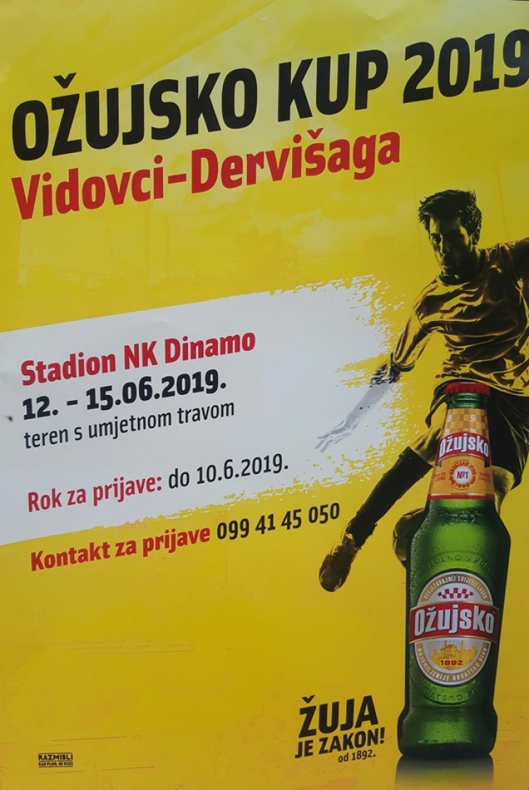 Na 4. Malonogometnom turniru &quot;Ožujsko kup Vidovci 2019&quot; nastupit će 18 ekipa (Raspored utakmica)